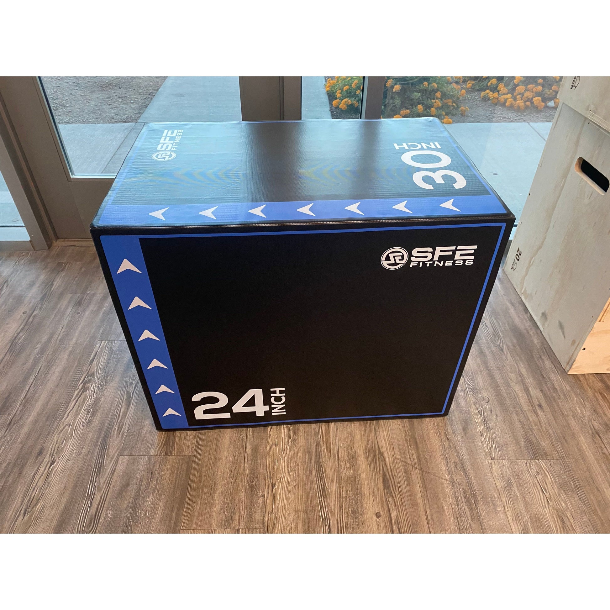 Sports & Fitness Exchange Accessories SFE 3-in-1 Soft Foam Plyo Box – 20-in. 24-in. 30-in.(New)