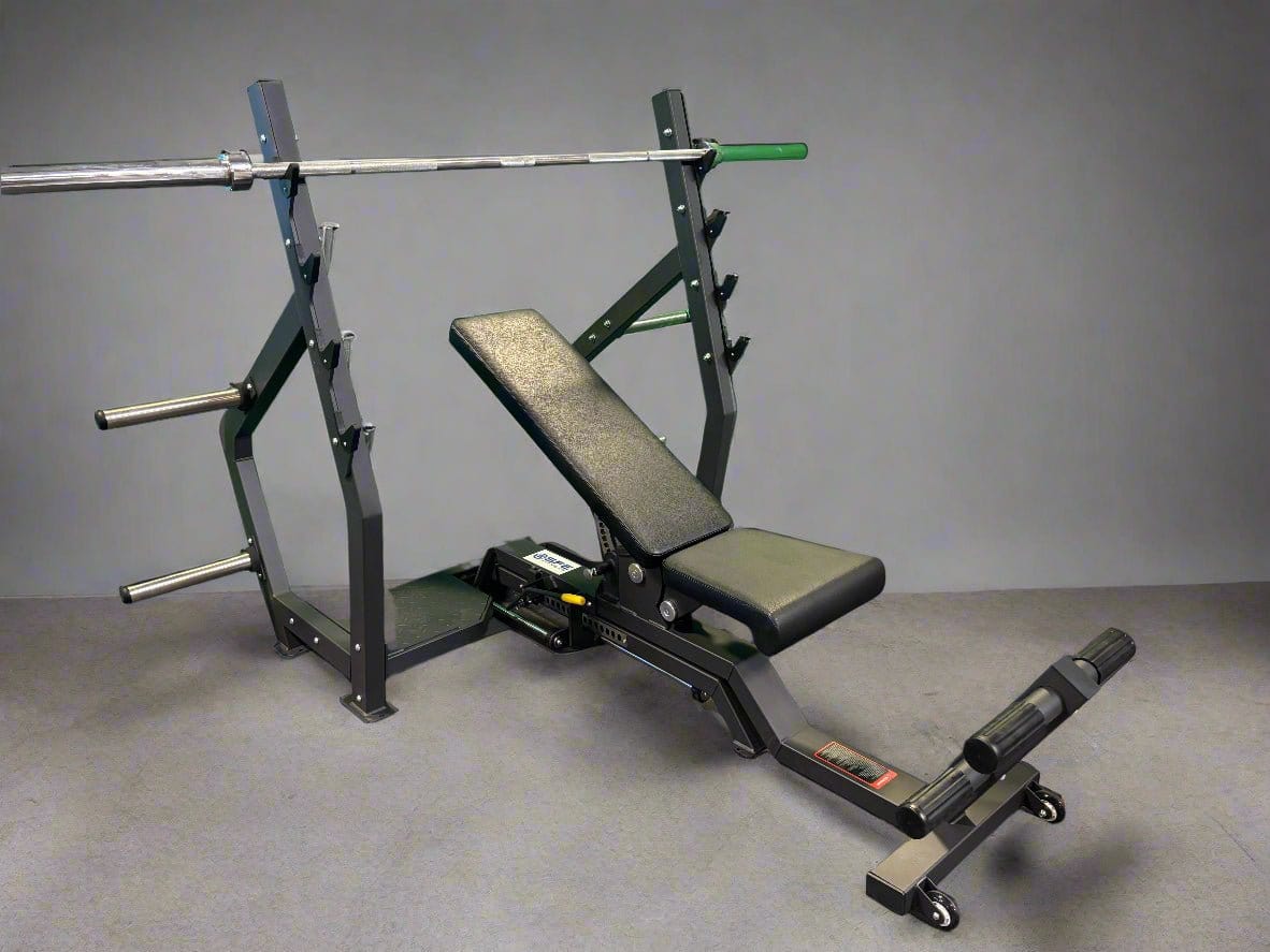 Sports & Fitness Exchange Plate Loaded Machine SFE Commercial Adjustable FID Bench Press (New)