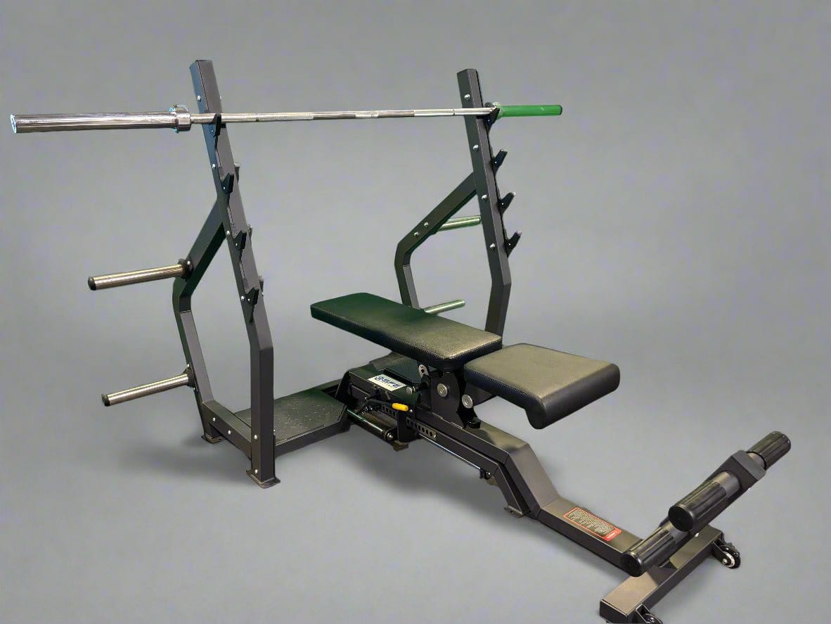 Sports & Fitness Exchange Plate Loaded Machine SFE Commercial Adjustable FID Bench Press (New)