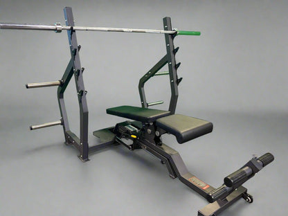 Sports & Fitness Exchange Plate Loaded Machine SFE Commercial Adjustable FID Bench Press (New)