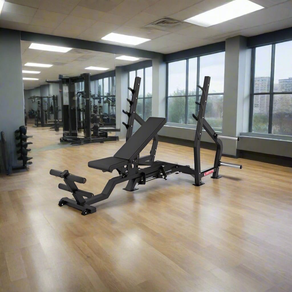 Sports & Fitness Exchange Plate Loaded Machine SFE Commercial Adjustable FID Bench Press (New)