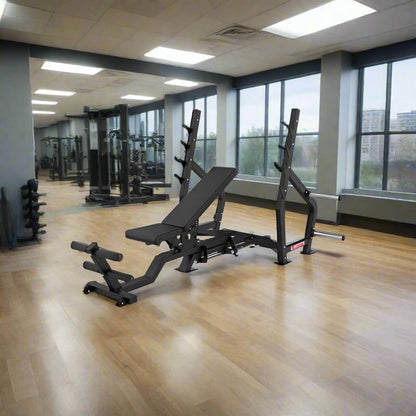 Sports & Fitness Exchange Plate Loaded Machine SFE Commercial Adjustable FID Bench Press (New)