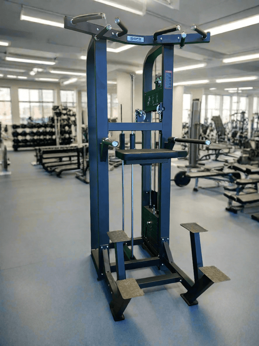Sports & Fitness Exchange Selectorized Weight Stack SFE Commercial Assisted Chin Up/Dip Machine (New)