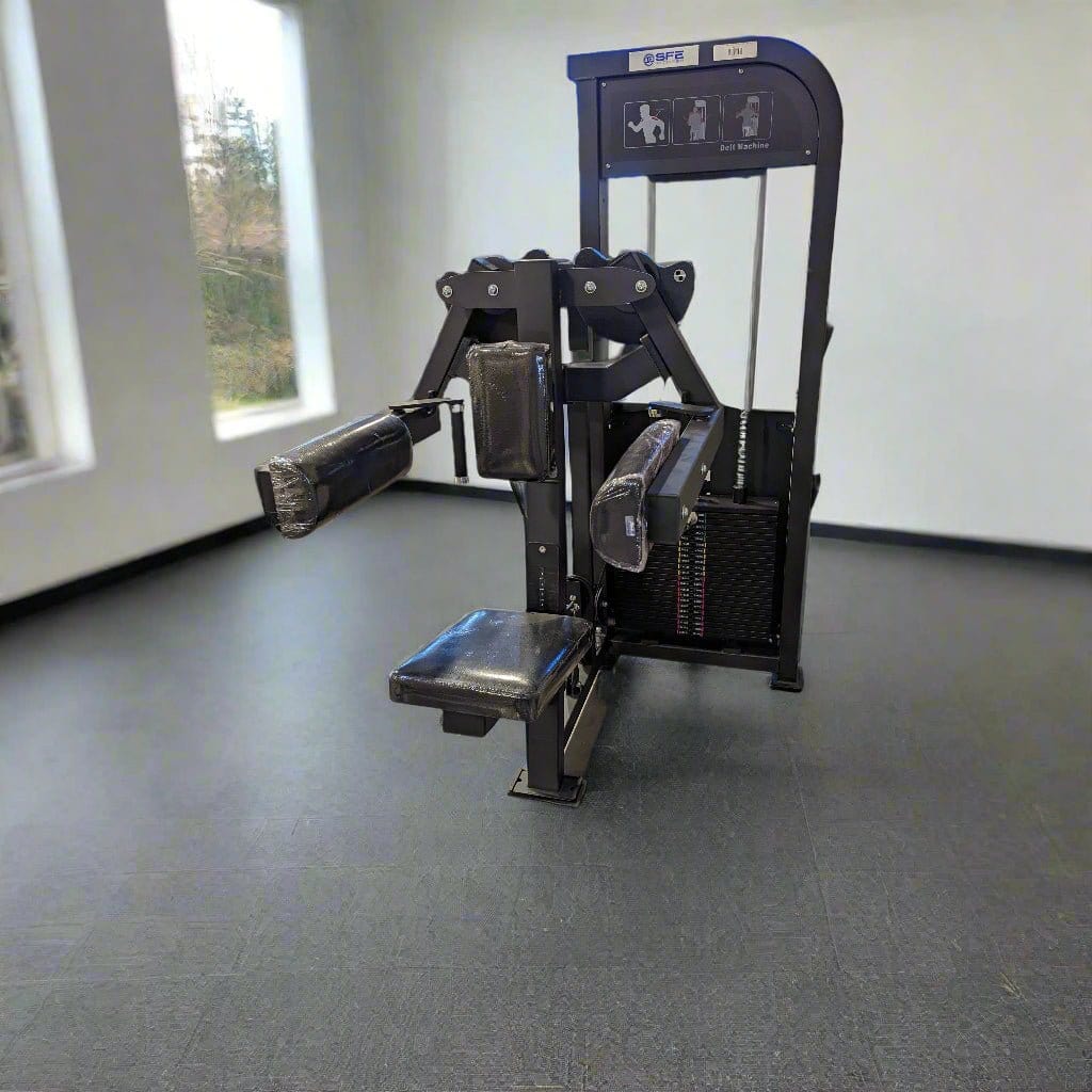 Sports & Fitness Exchange Selectorized Weight Stack SFE Lateral Raise Delt Machine with 250lb weight stacks