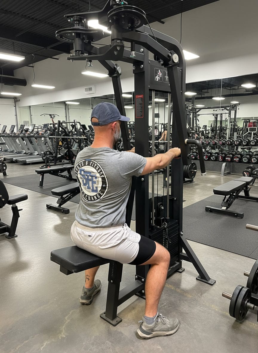 Sports & Fitness Exchange Selectorized Weight Stack SFE Selectorized Pec Fly/Rear Delt Machine with 250lb weight stacks (New)