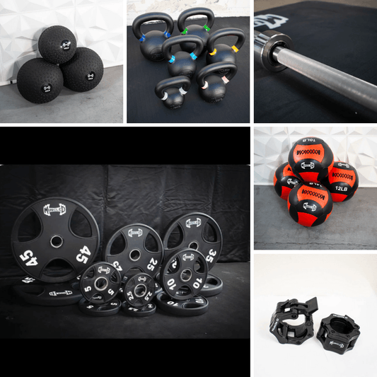 Starter Strength Training Kit - Stainless Steel Bushing Bar - Grit Grind Strength