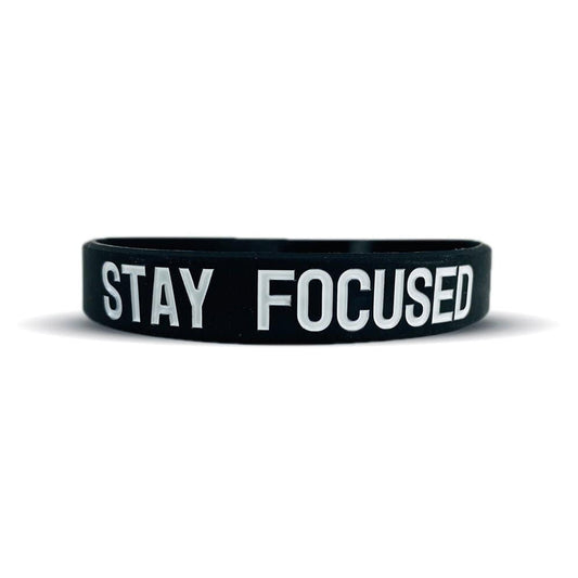STAY FOCUSED Wristband - Grit Grind Strength