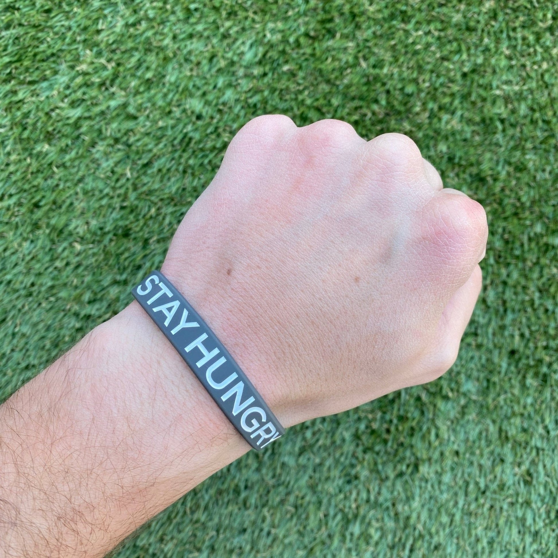 STAY HUNGRY Wristband - Grit Grind Strength
