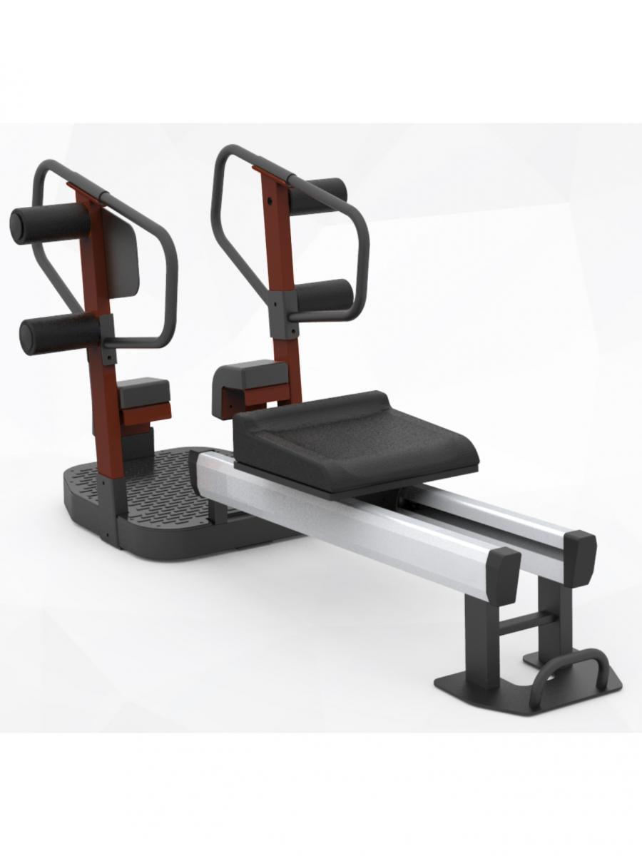 Super Stretch Machine - Muscle D Fitness - Heavy Duty Bearing Assisted Stretching Machine - Grit Grind Strength