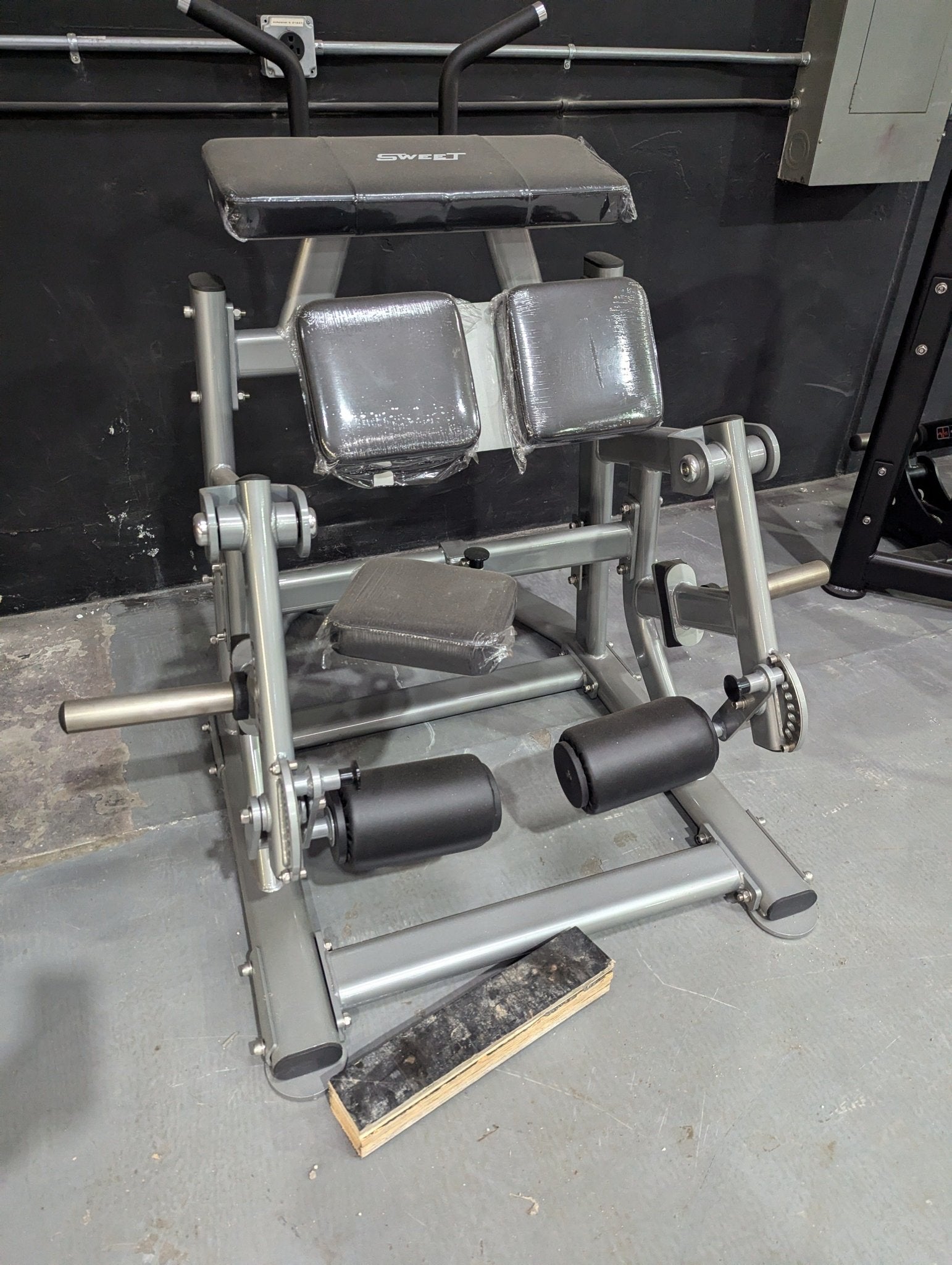 Sweet Kneeling Leg Curl - Silver - Grit Grind Strength