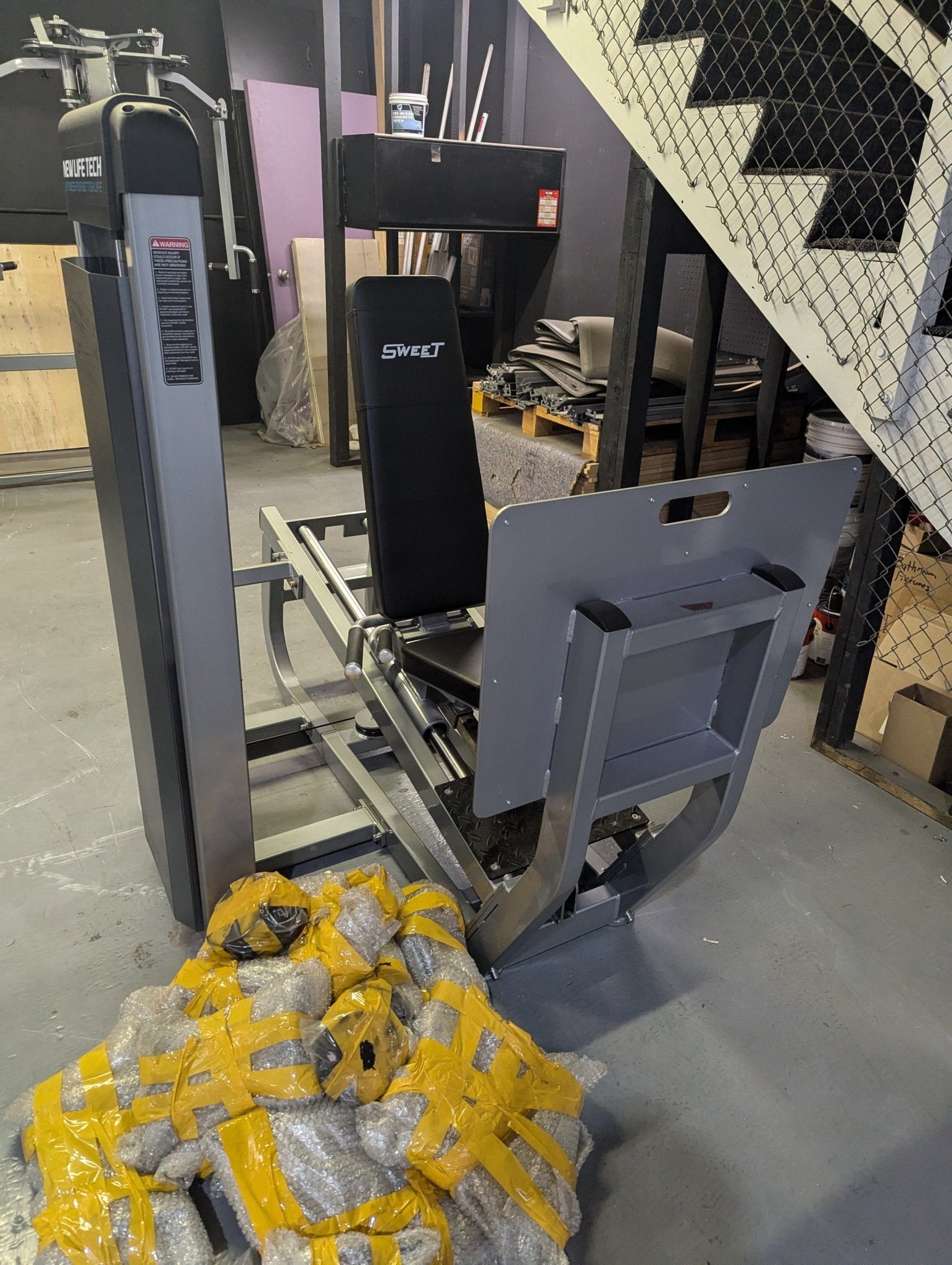 Sweet Selectorized Seated Leg Press - Grit Grind Strength