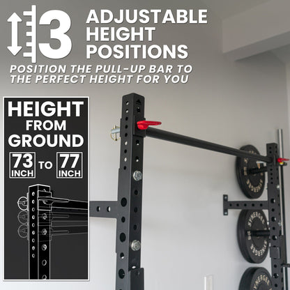Synergee 2200 Series Wall Mounted Squat Rack - Grit Grind Strength