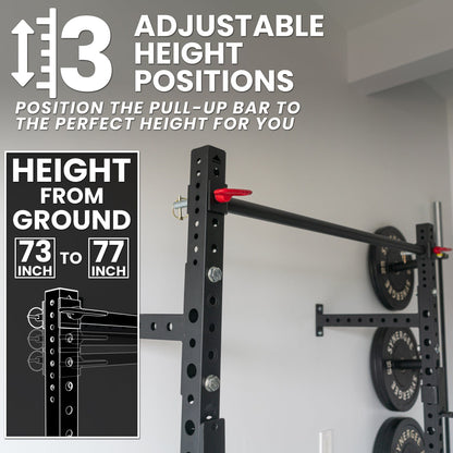 Synergee 2200 Series Wall Mounted Squat Rack - Grit Grind Strength
