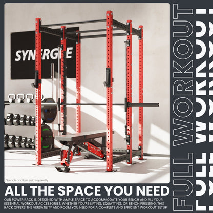 Synergee 2300 Series Power Cage with Smith Machine - Grit Grind Strength