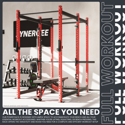 Synergee 2300 Series Power Cage with Smith Machine - Grit Grind Strength