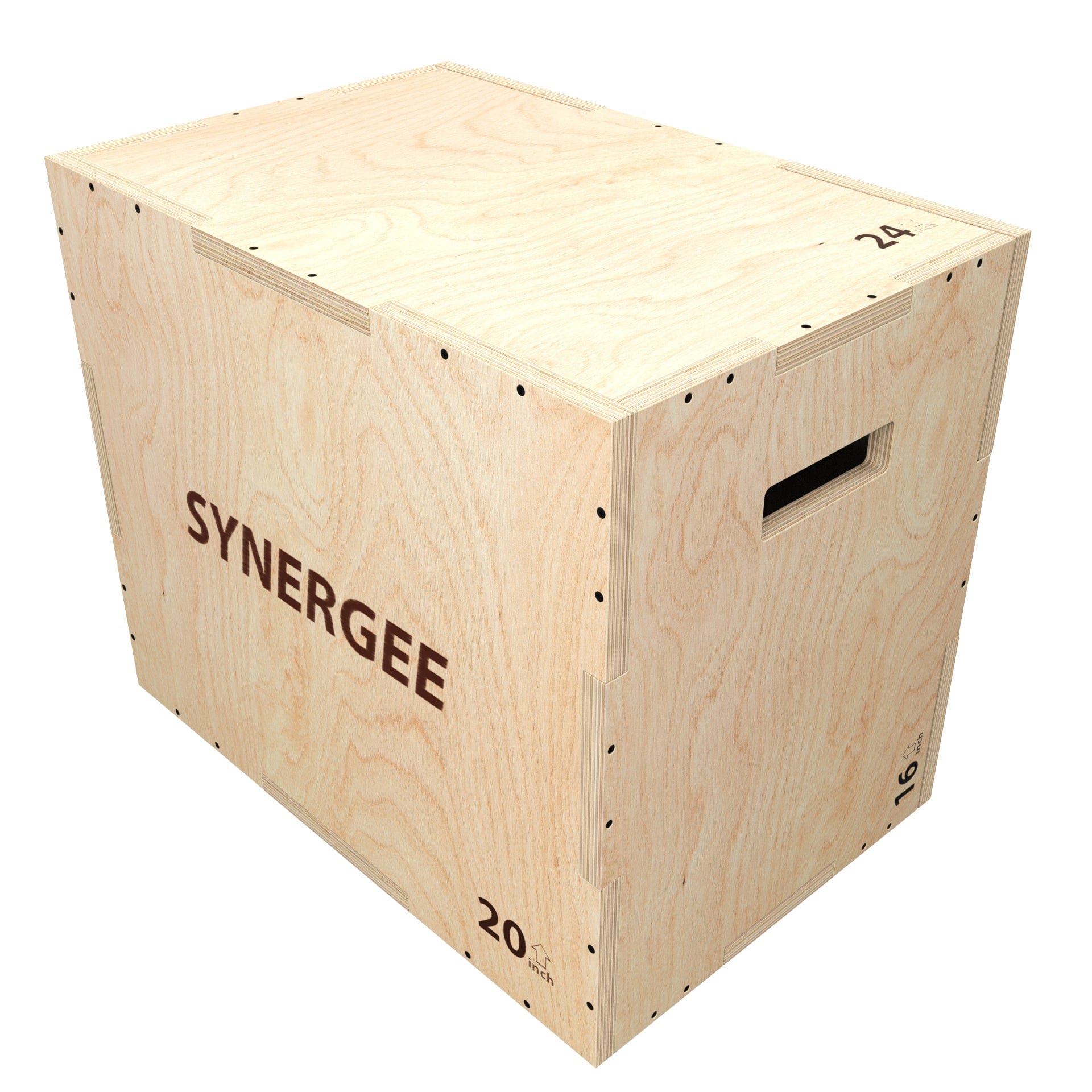 Synergee 3 - in - 1 Wood Plyo Boxes - Grit Grind Strength