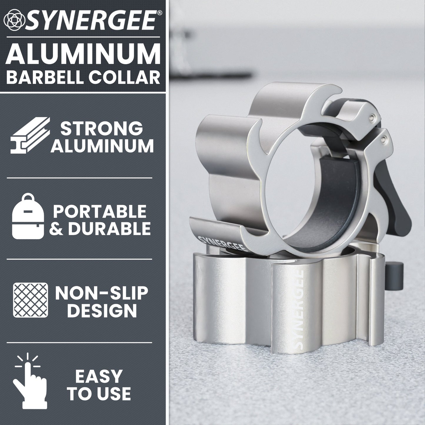 Synergee Barbell Collars - Grit Grind Strength