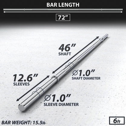 Synergee Barbells Synergee 1" Barbell