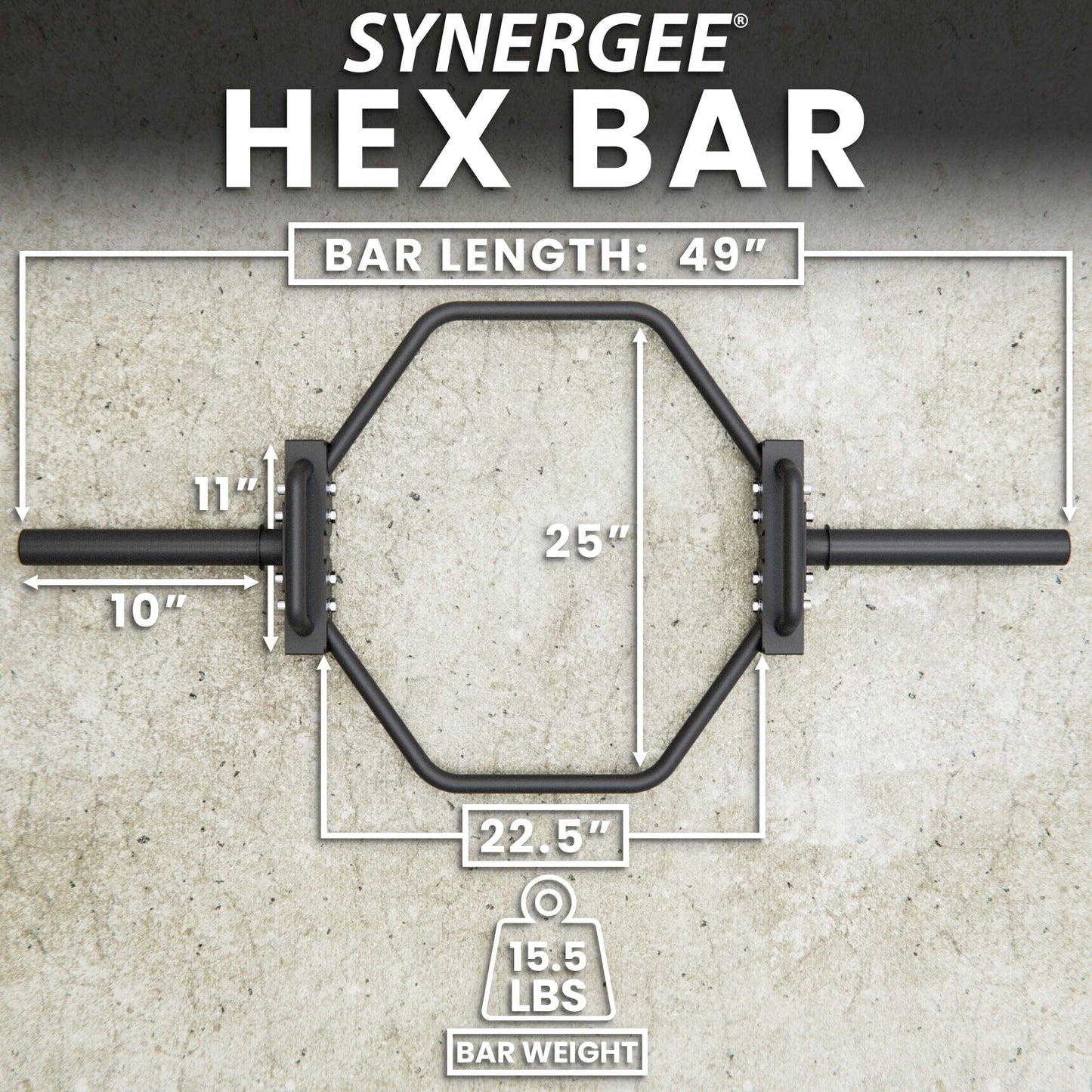 Synergee Barbells Synergee Hex Trap Bar