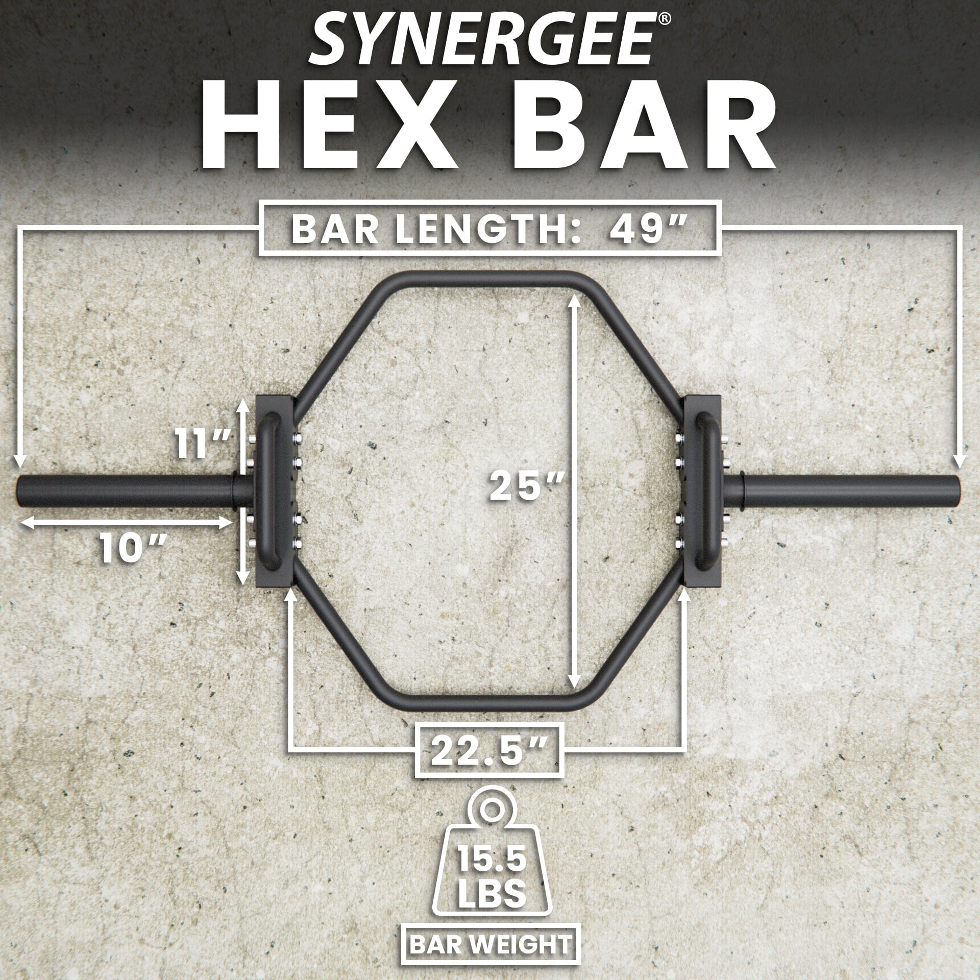 Synergee Barbells Synergee Hex Trap Bar