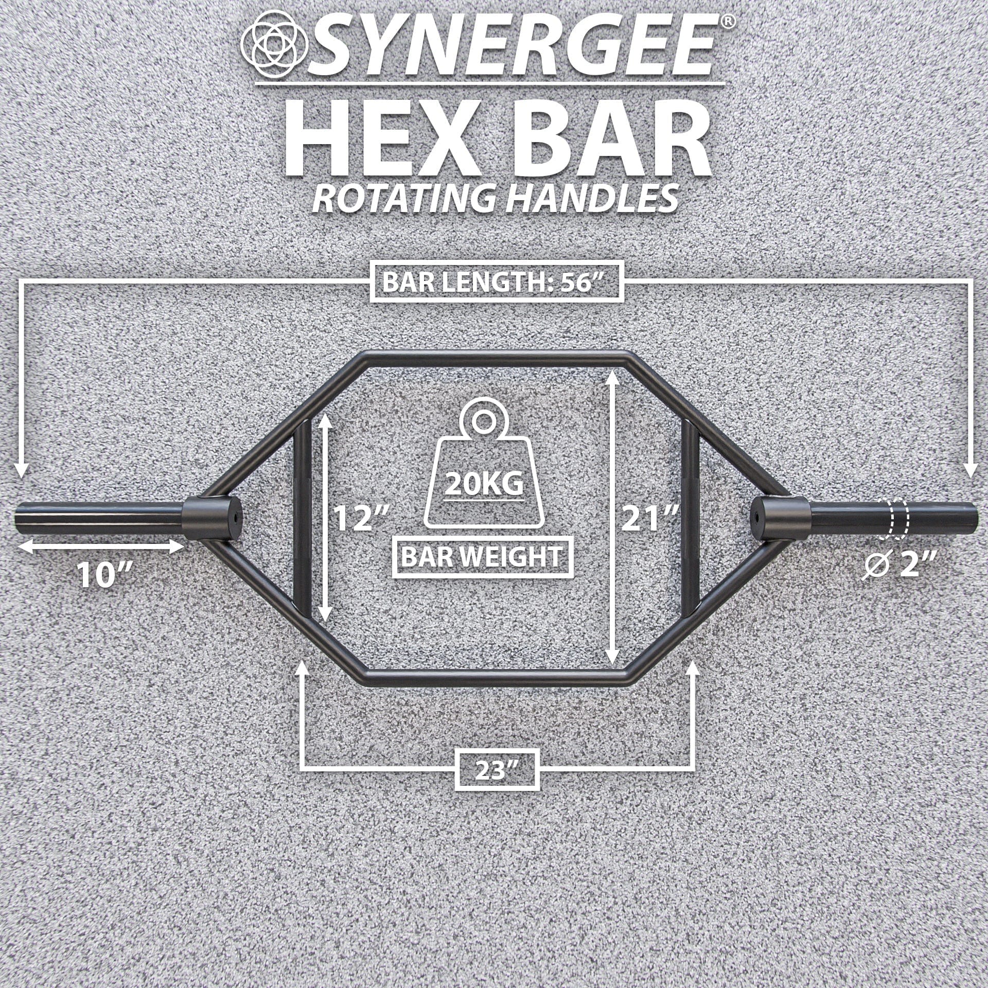 Synergee Barbells Synergee Hex Trap Bar