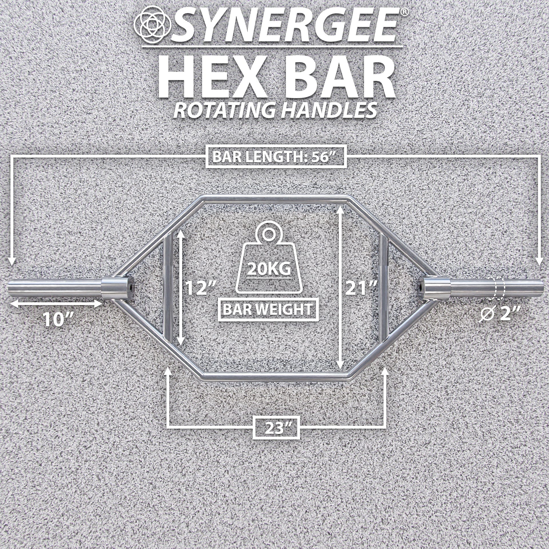 Synergee Barbells Synergee Hex Trap Bar