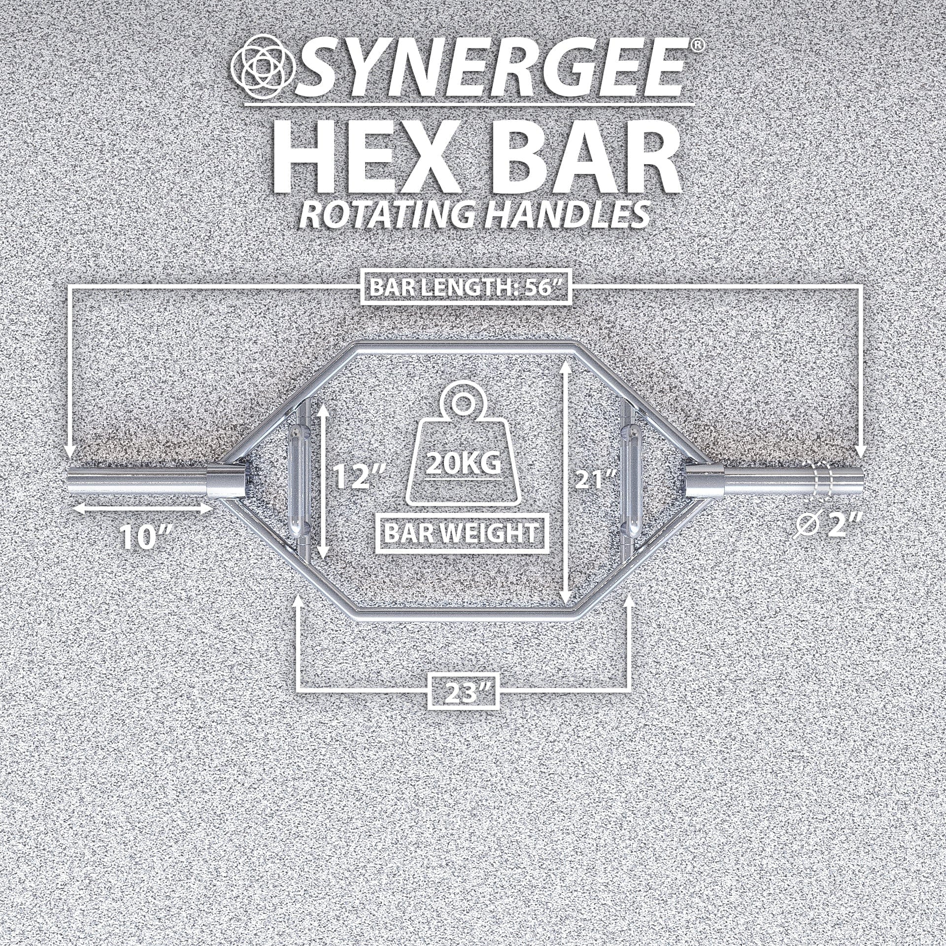 Synergee Barbells Synergee Hex Trap Bar