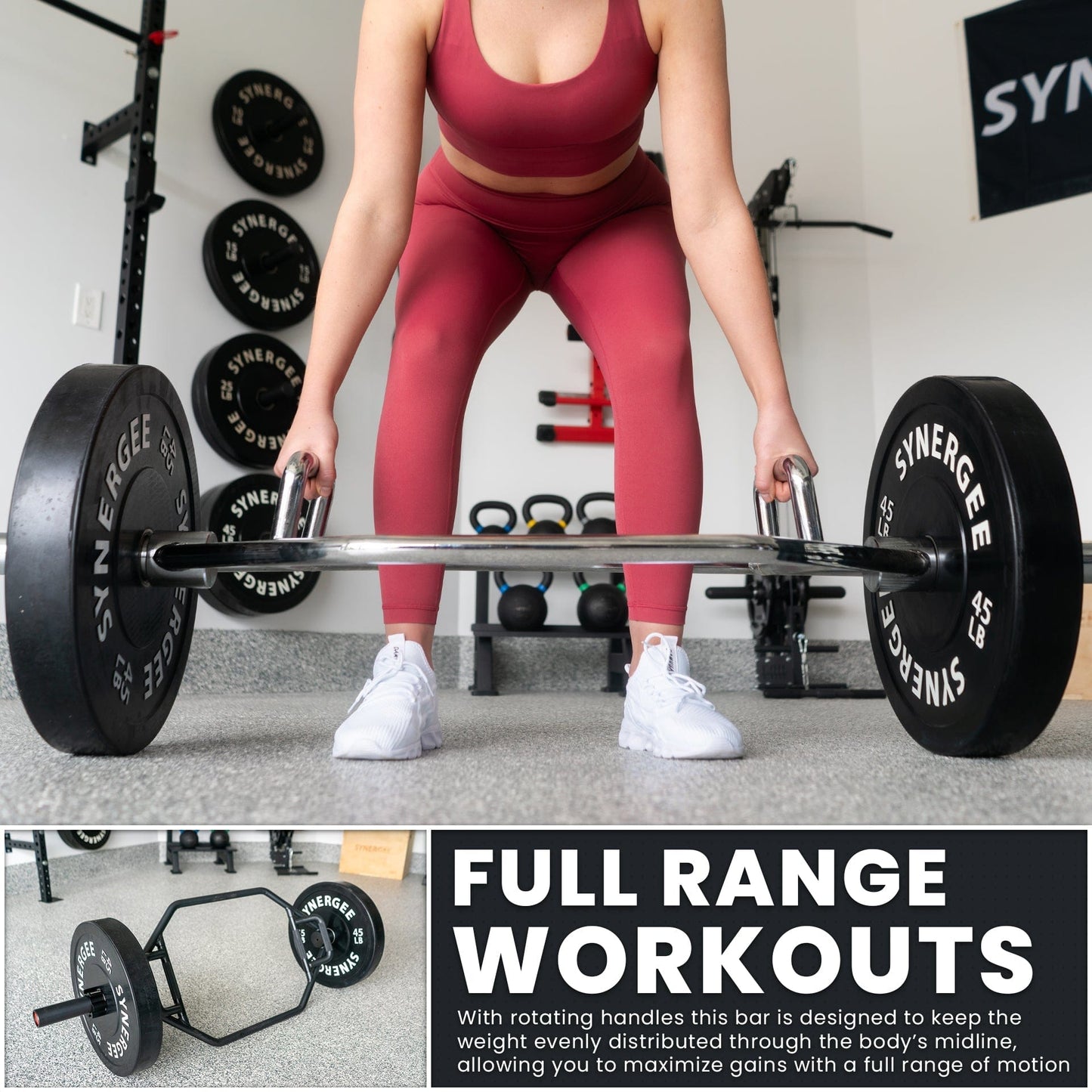 Synergee Barbells Synergee Hex Trap Bar