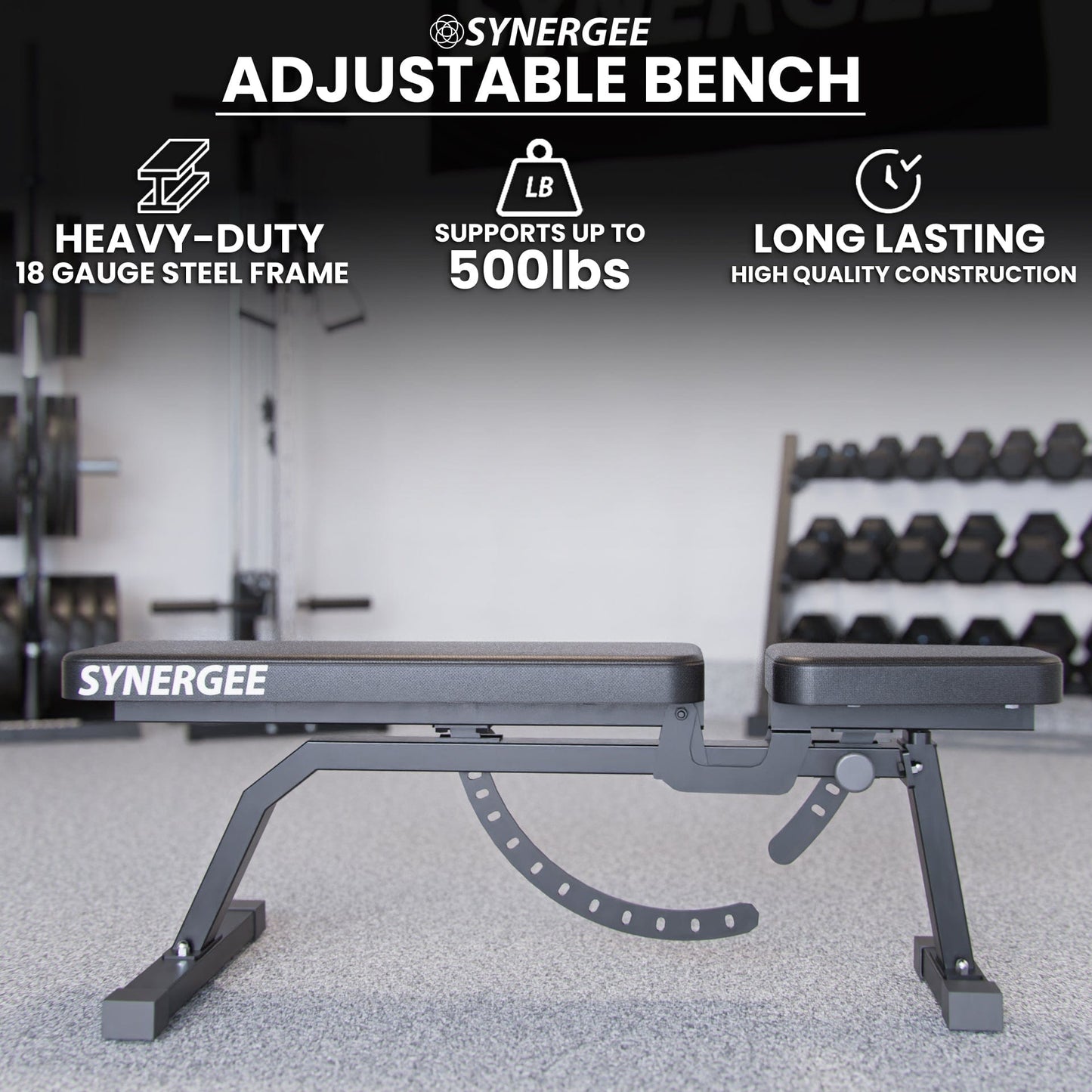 Synergee Benches Synergee Adjustable Incline Bench
