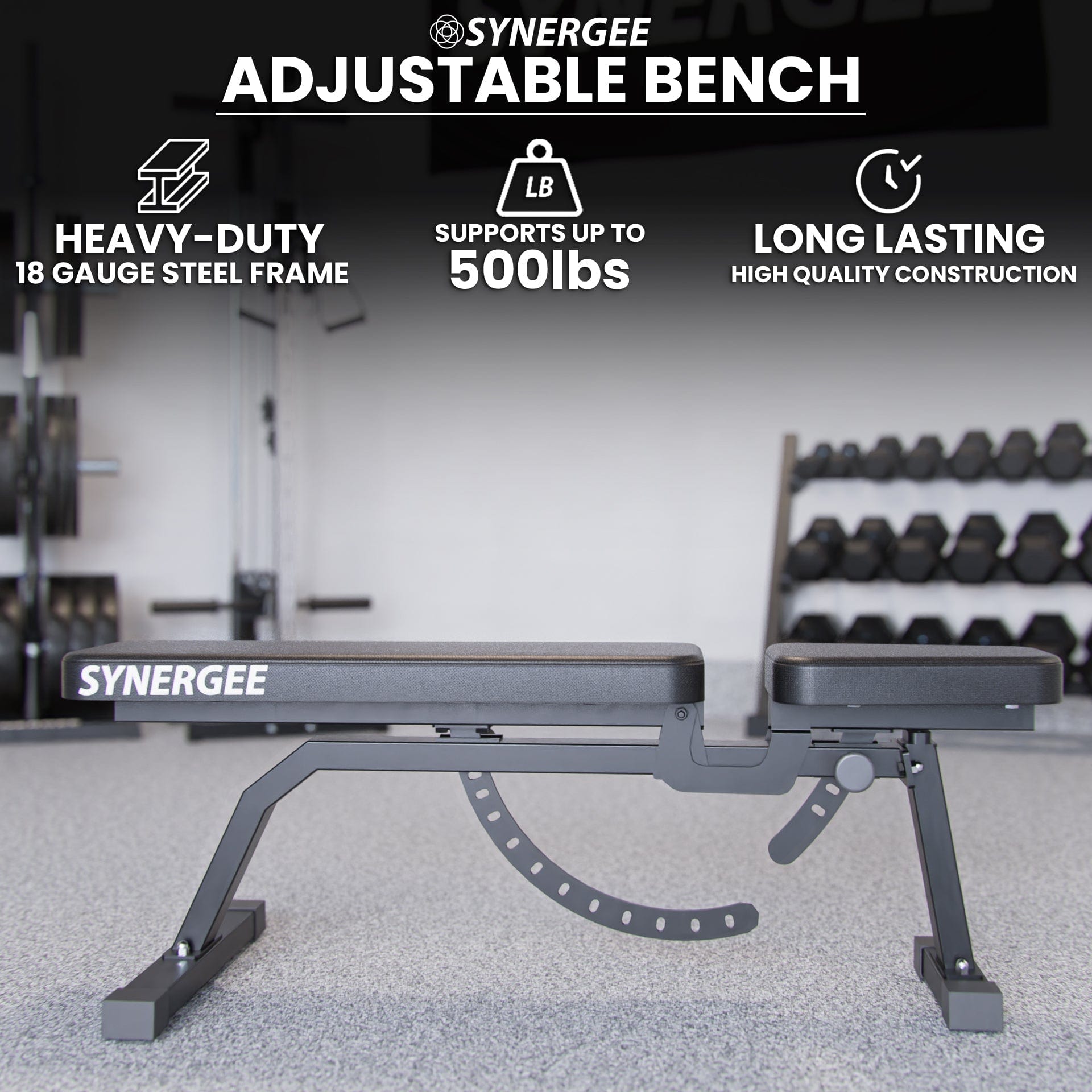 Synergee Benches Synergee Adjustable Incline Bench