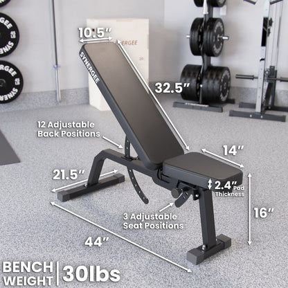 Synergee Benches Synergee Adjustable Incline Bench