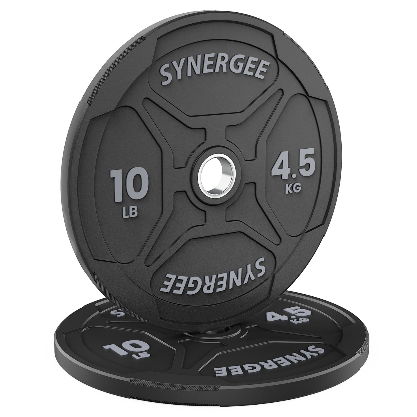 Synergee Bumper Plates 10lb Pair Synergee EZ Grip Bumper Plates
