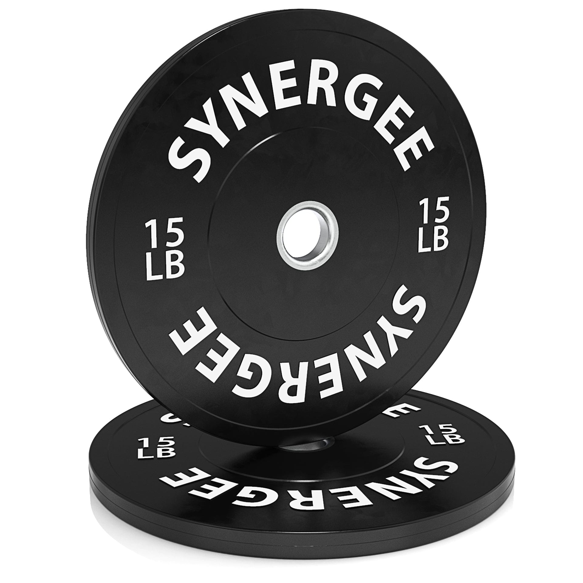 Synergee Bumper Plates 15lb Pair Synergee Bumper Plates