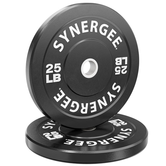 Synergee Bumper Plates 25lb Pair Synergee Bumper Plates