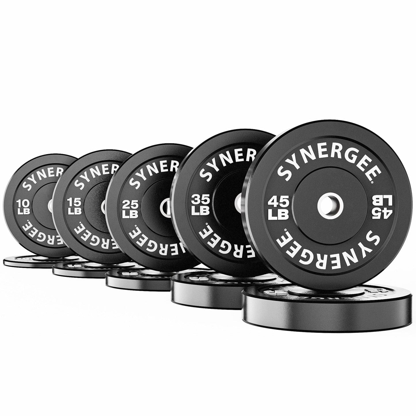Synergee Bumper Plates 260lb Set Synergee Bumper Plates