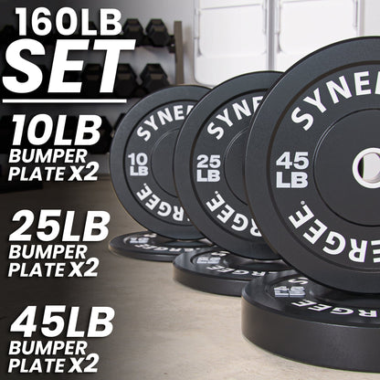 Synergee Bumper Plates - Grit Grind Strength