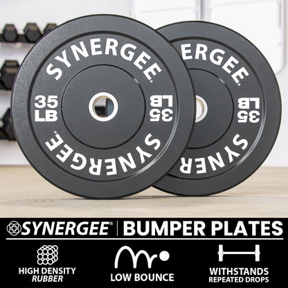 Synergee Bumper Plates - Grit Grind Strength
