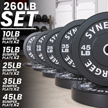 Synergee Bumper Plates - Grit Grind Strength