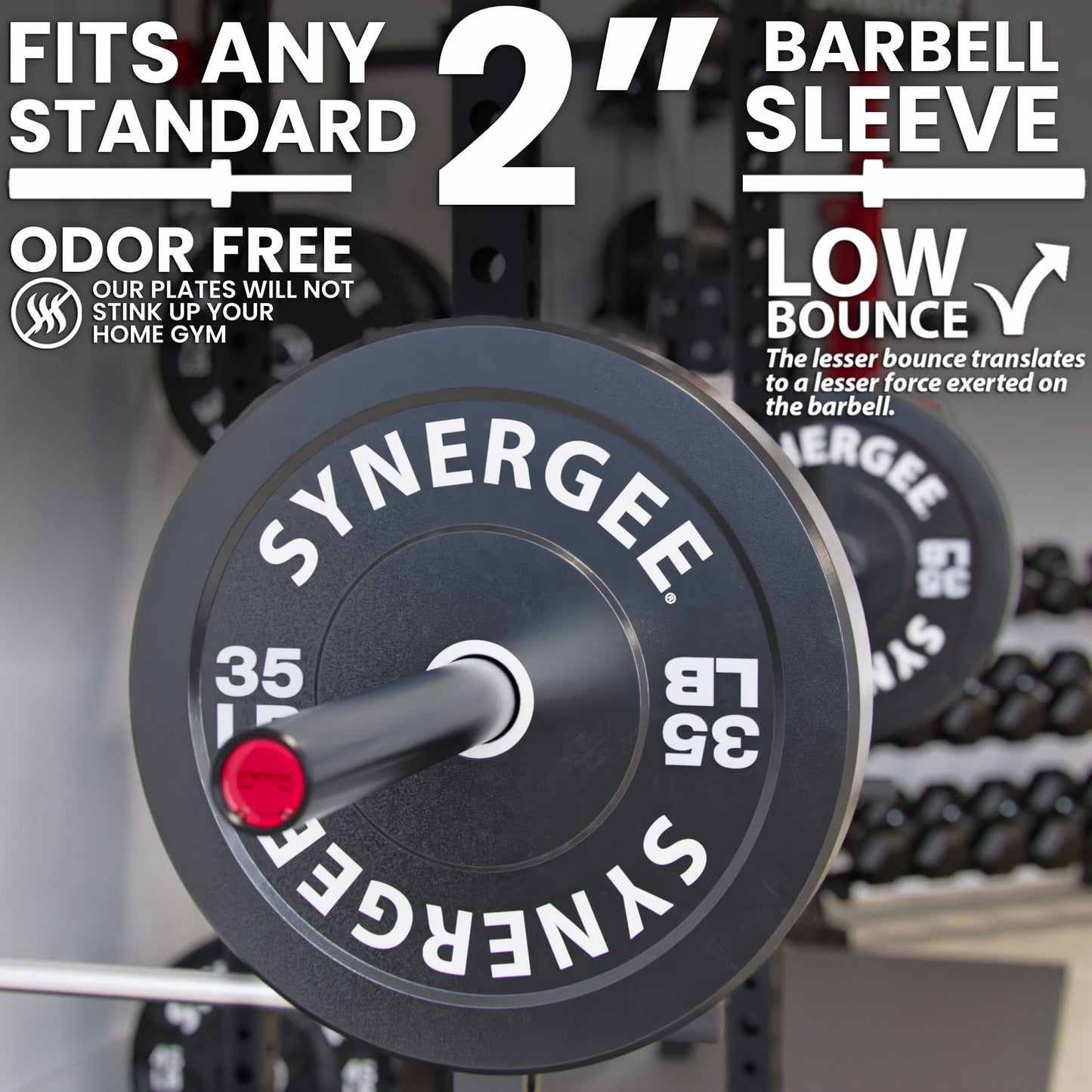 Synergee Bumper Plates Synergee Bumper Plates