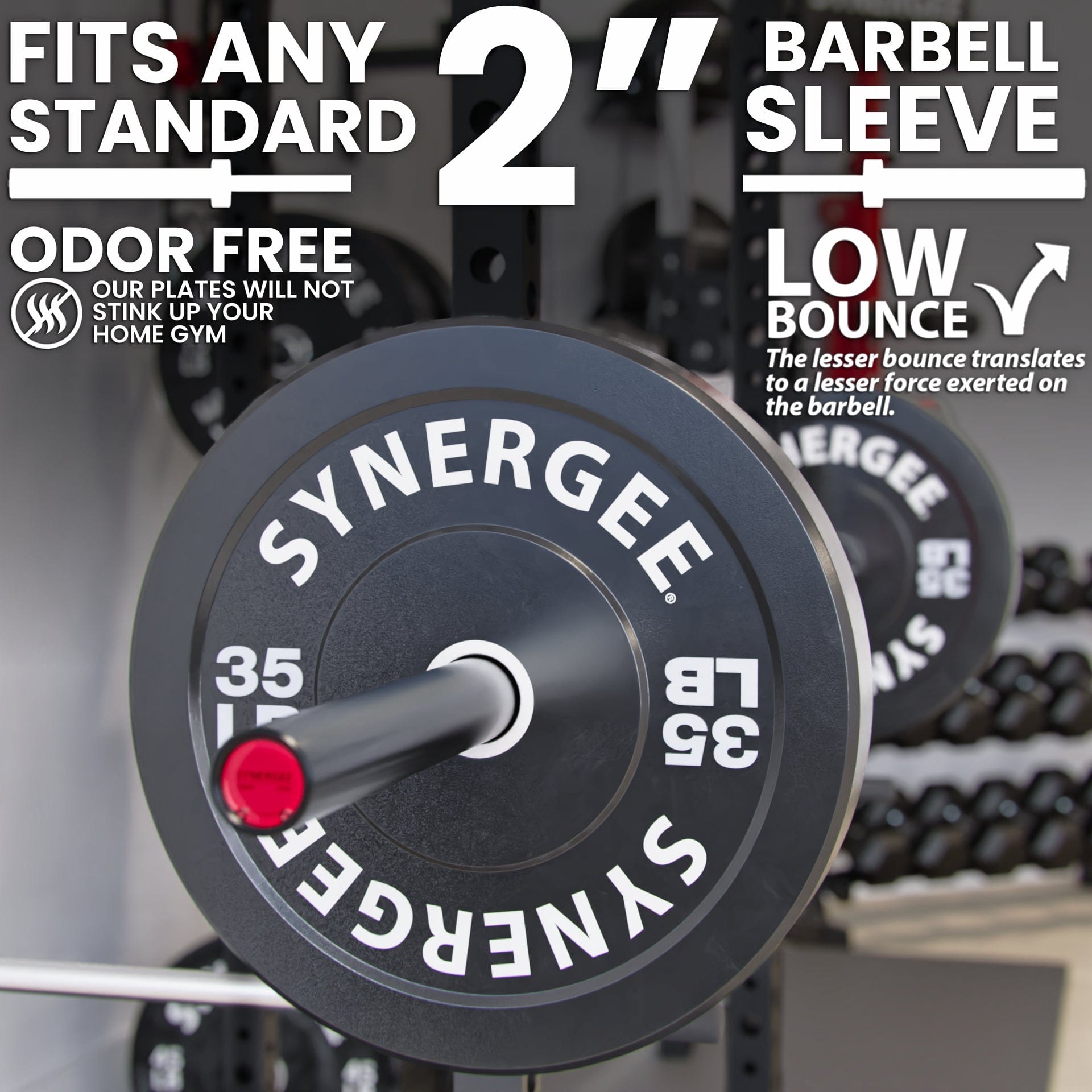Synergee Bumper Plates Synergee Bumper Plates