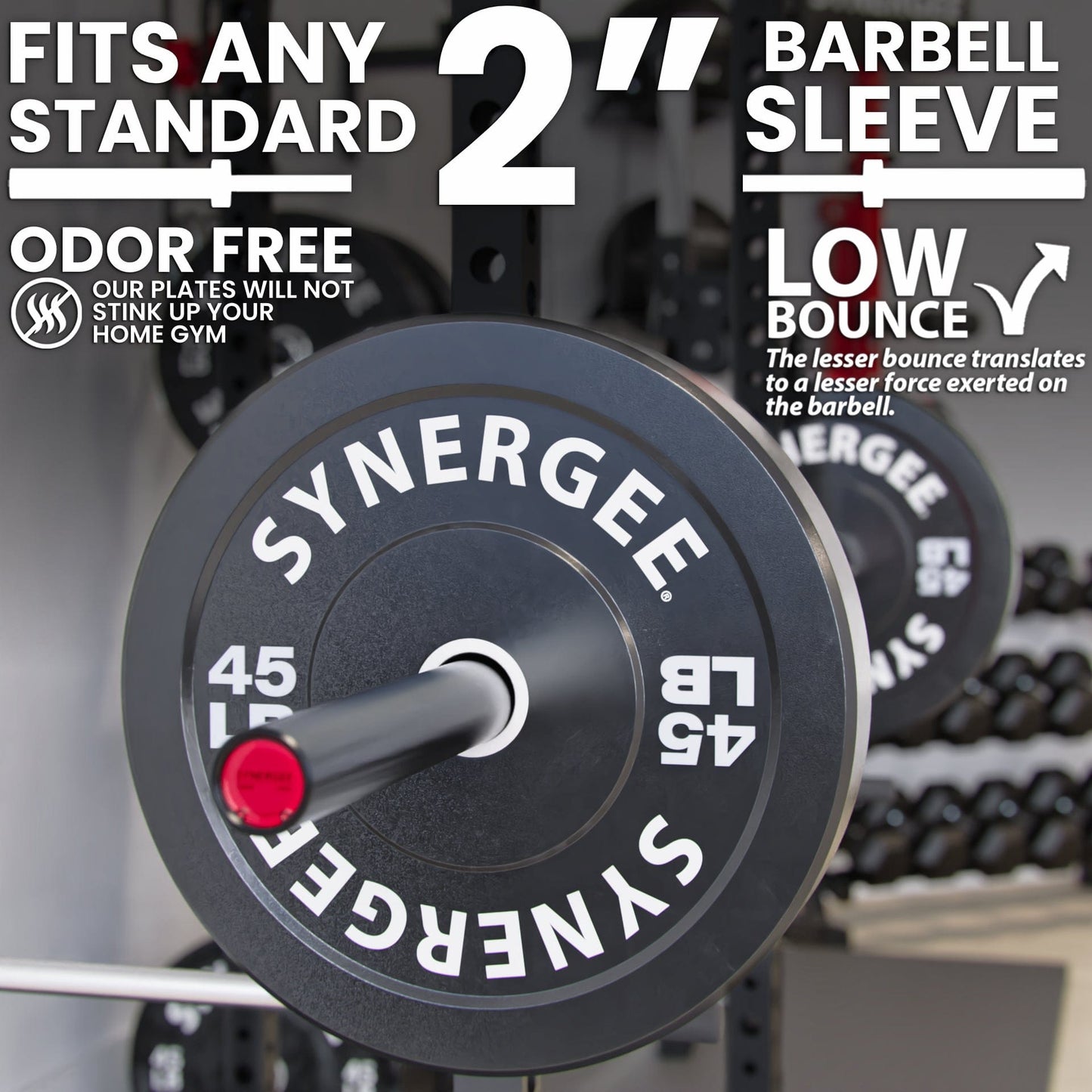 Synergee Bumper Plates Synergee Bumper Plates
