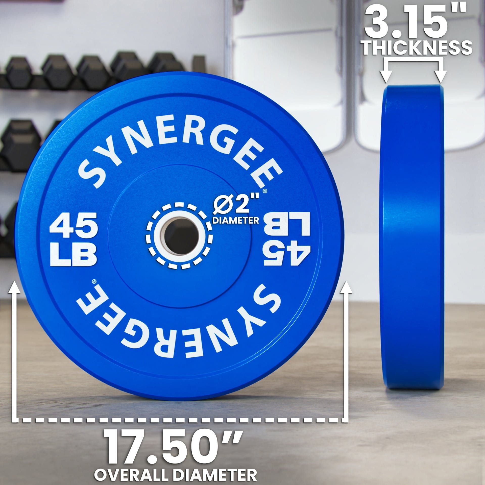 Synergee Bumper Plates Synergee Bumper Plates