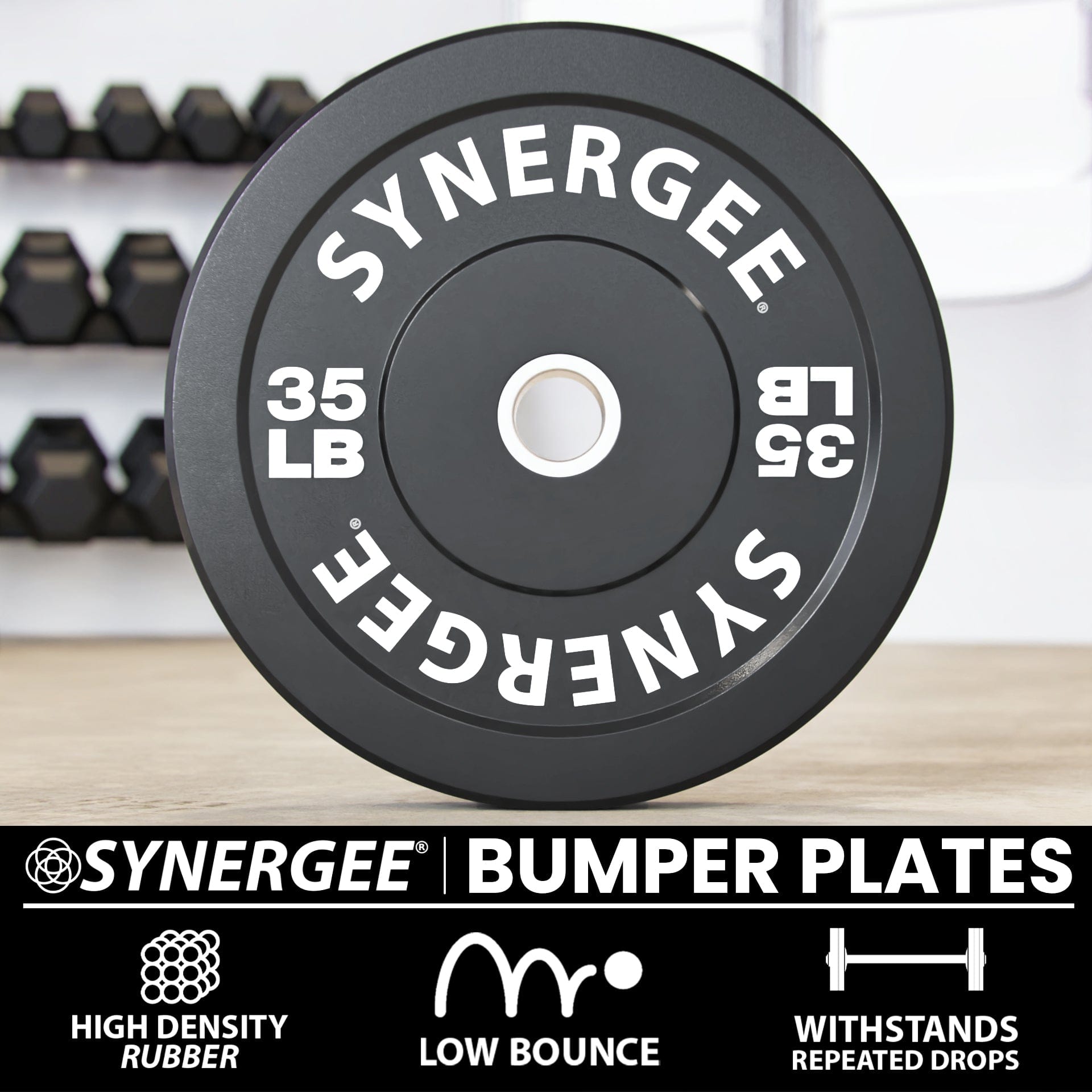 Synergee Bumper Plates Synergee Bumper Plates