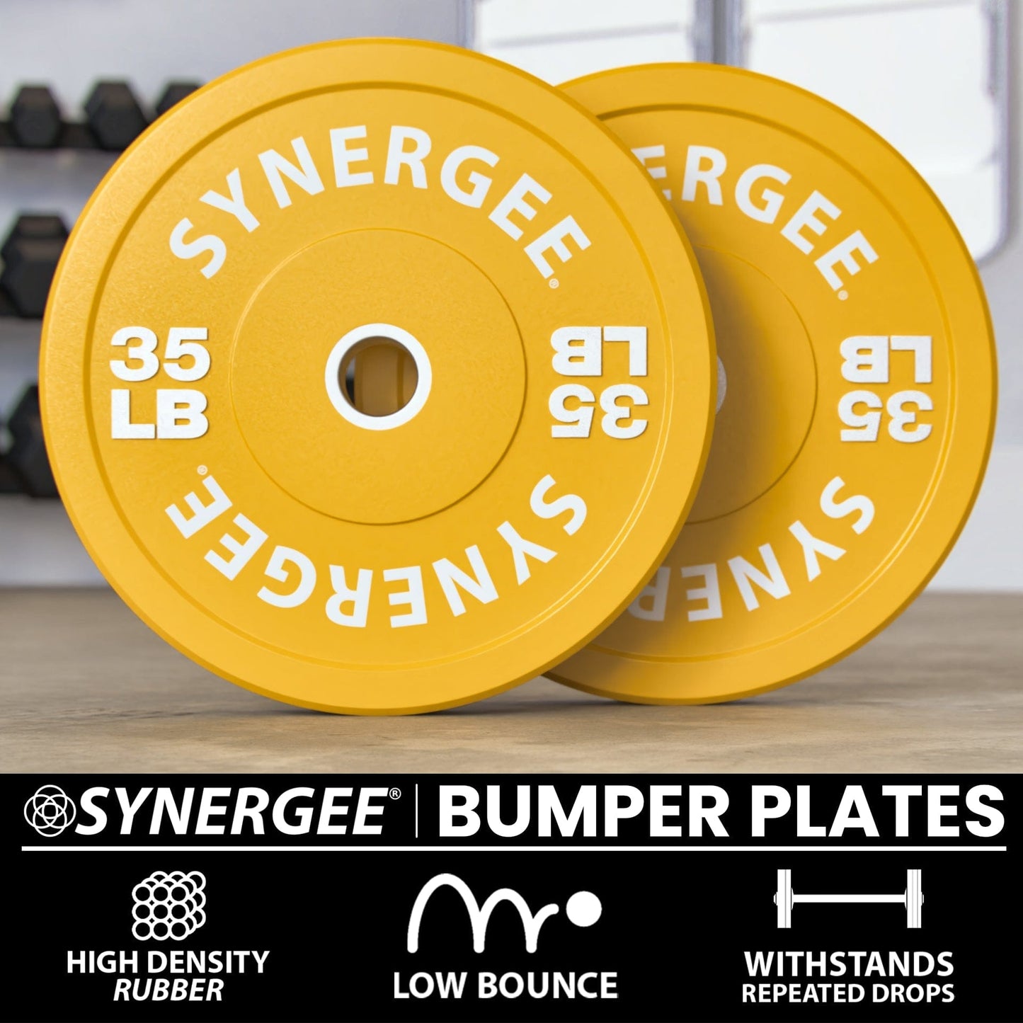 Synergee Bumper Plates Synergee Bumper Plates