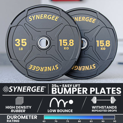Synergee Bumper Plates Synergee EZ Grip Bumper Plates