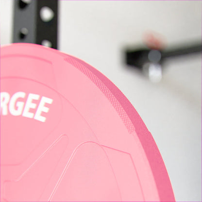 Synergee Bumper Plates Synergee Pink EZ Grip Bumper Plates