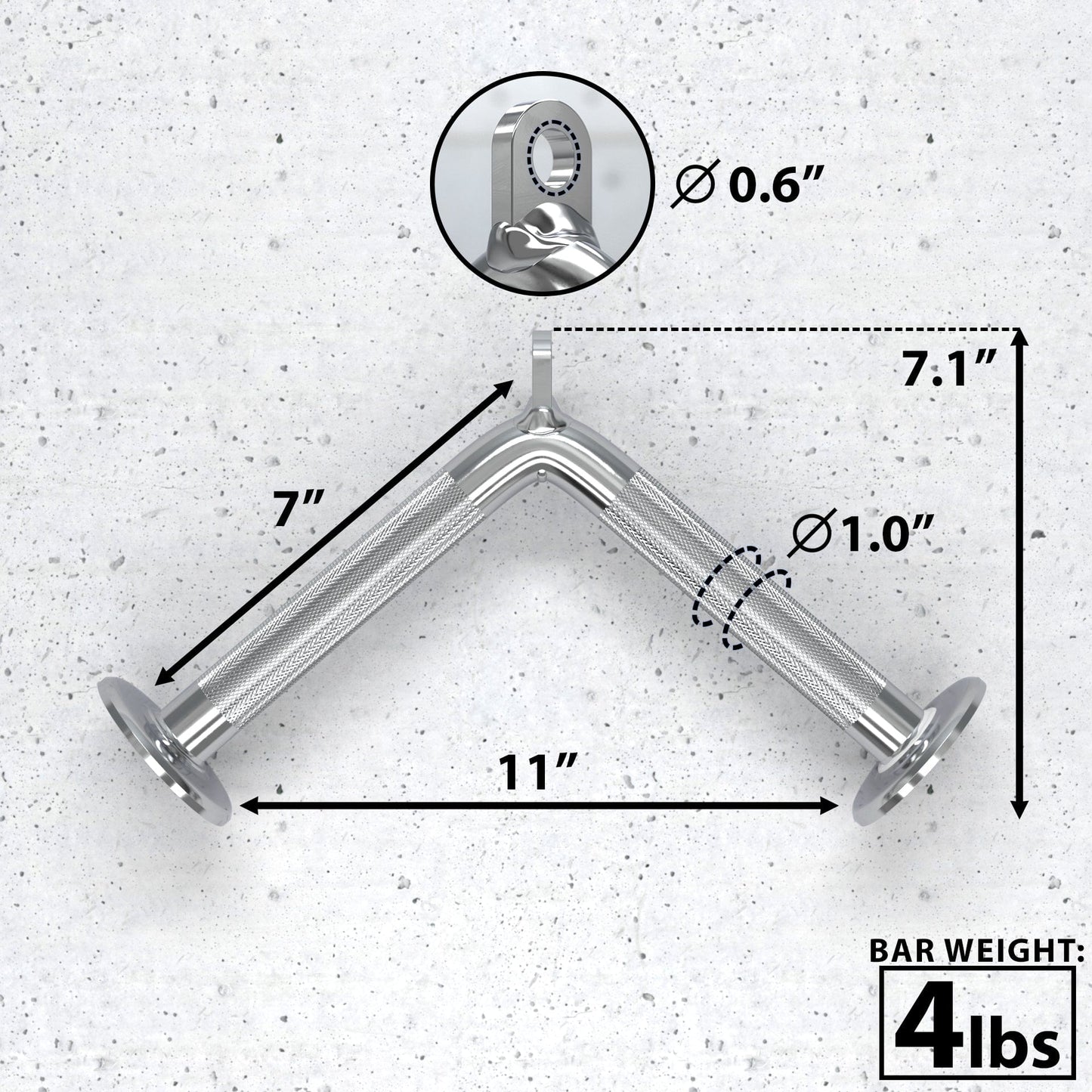 Synergee Cable Attachment Synergee V-Shaped Bar Cable