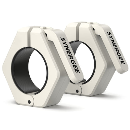 Synergee Collars Gray - Magnetic Synergee Barbell Collars