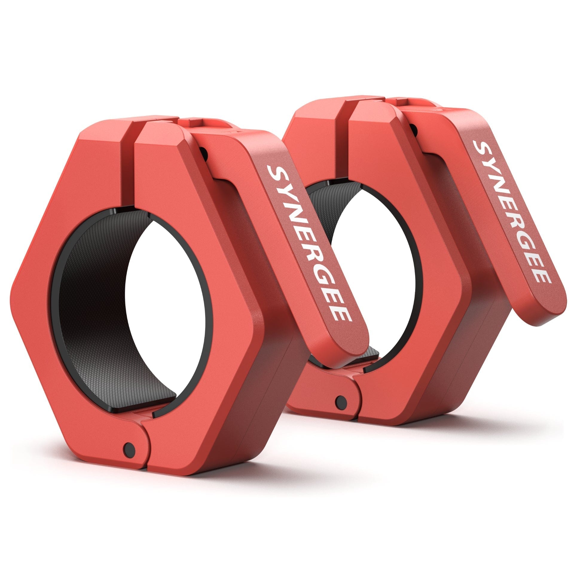 Synergee Collars Red - Magnetic Synergee Barbell Collars