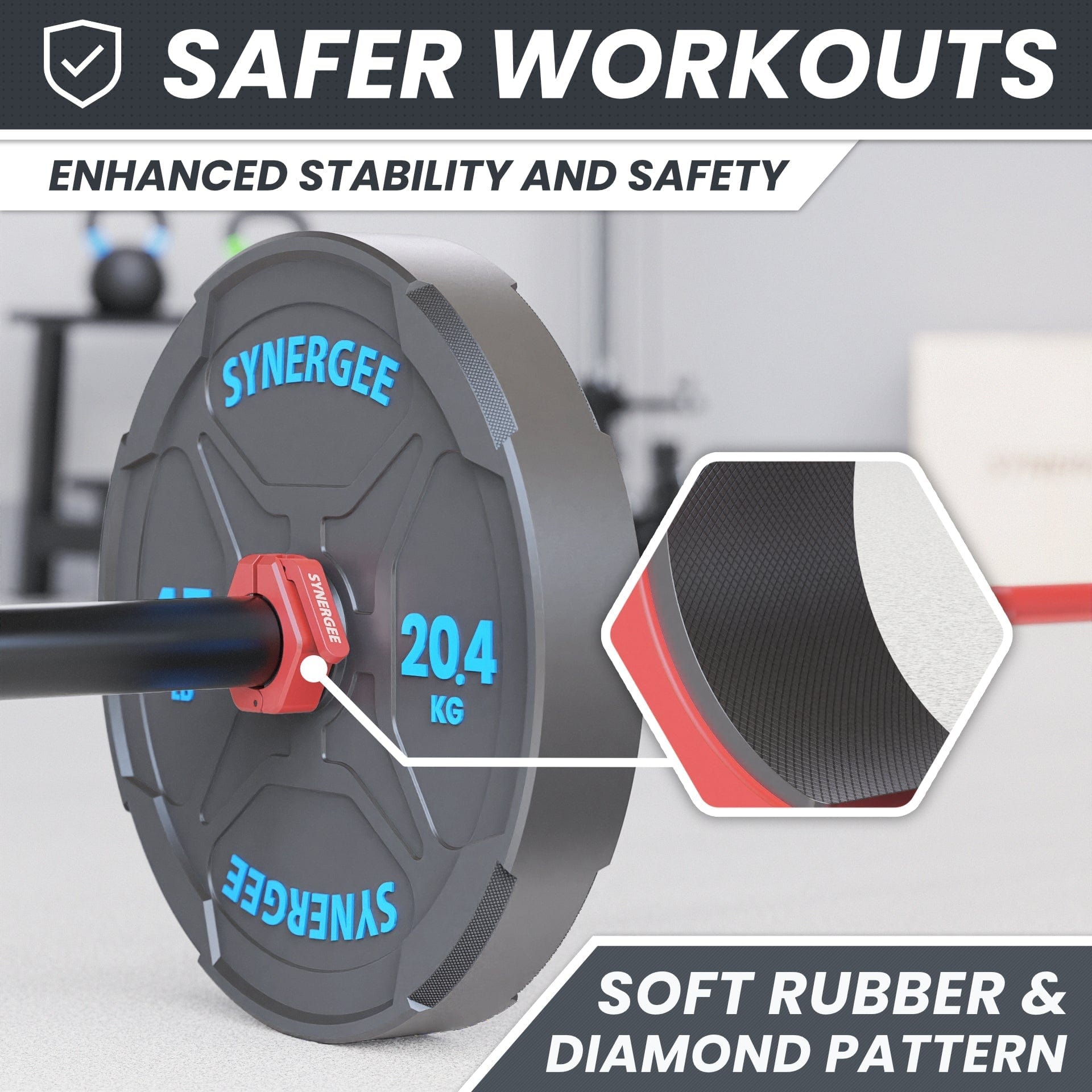 Synergee Collars Synergee Barbell Collars